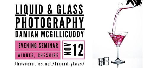 Liquid & Glass Photography Evening Seminar